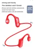 Auricolari Bluetooth senza fili Conduzione ossea Gancio per l'orecchio Auricolare Studente Sport Lettore musicale Cuffie per telefono Apple Android Portatile impermeabile Sweatproof