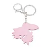 Cute Cartoon Acrylic Keychains Creative Toucan Bird Animal Key Chain Jewelry For Women Kids Girls Gift Car Accessory