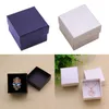 Jewelry Pouches Bags Square Box W/ Sponge Necklace Gemstone Paper Boxes Gift Rita22