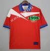 1998 Chile world cup retro soccer jersey final SALAS Zamorano 98 home red away vintage football shirts classic Neira Rozental Acuna Sierra Uniform