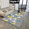 3D Carpets Luxury Rug Optical Illusion Non Slip Bathroom Living Room Floor Mat Printing Bedroom Bedside Coffee Table Carpet