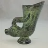 Raccolta di antiche scultura Bronzes Dodici Sculture per animali Mucche Cows Rabbits Draghi Cavalli Serpenti e altre tazze di scultura