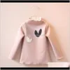 Maglioni pullover Neonati Abbigliamento premaman per bambini Modelli autunno inverno Ragazze Plus Veet Bottoming Shirt Able All-Fiammifero Bambini carini