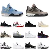 Jumpman 4 Basketbalschoenen Mannen Dames 4S Black Cat 2021 University Blue Fire Red White Oreo Cool Gray Mens Trainer Sports Sneakers