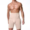 Hommes Body Shapers Hommes Tummy Control Shorts Taille haute Sous-vêtements amincissants Shaper sans couture Ceinture de ventre Boxer Rembourré Bulifter