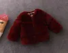 Babyjacka / Barn Coat Baby Girl Faux Fur 211204