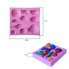 Narzędzia do ciasta Całkowicie nowe silikonowe formę morza w kształcie zwierząt morskich w kształcie cukru pastę 3D Fondant Decoration Tools