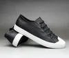 Scarpe casual da uomo Calzature maschili Scarpe da ginnastica firmate Uomo in pelle bassa tutto nero