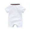 Designkläder för barn Flickor Pojkar Rutig Romper Spädbarnskläder Baby Spädbarn Flicka Pojkkläder