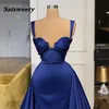 Sexy Prom Dresses Sweetheart Floor Length Mermaid Silk Satin Evening Gowns With Zipper Back vestidos fiesta de noche