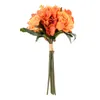 Decoratieve bloemen kransen simulatie bloem rose boeket Europese bruiden houden huis tuin decoratie handbloemige hortensia