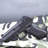 Mini Alloy Pistol Desert Eagle Colt Toy Gun Model Shoot Soft Bullet for Adults Collection Kids Gifts