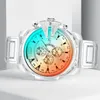 Plastic Watch Onola Modetrend Frauen039S MEN039S WASGEFORTE TABEE Quartz5995234