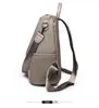 HBP Mochila coreana no casual para mujer impermeable Oxford tela doble cremallera simple moda Mochila sport.0018