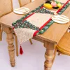 Creative Christmas Table Runner Xmas Party Decoratie Runners Woonkamer Eettafel Verkleden Home Decorationson