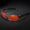 3 PACK Mode Polarisierte Sonnenbrille Männer Super licht Rahmen Fahren Angeln Blau Rot Grün Spiegel Objektiv UV Brille N38