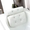 Подушка гидромассажная ванна с всасывающими чашками шеи и задняя поддержка подголовник утолщенные для домашней ванны ванная комната аксессуары