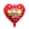 18 pouces Happy Valentine's Day Decor coeur feuille d'aluminium ballons mariage anniversaire fête d'anniversaire ballon décorations cadeau romantique