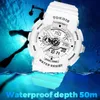 2021 TOKDIS Latest Top Luxury Men's Military 50m Waterproof Fashion Watch LED Multifunctional Sports Watch Relogios Masculino G1022