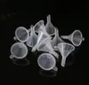 Transparent Mini Plastic Small Funnels Perfume Liquid Kitchen Tools Essential Oil Filling Funnel Kitchen Bar Dining