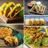 Kommersiell tortillamaskin mexikansk rund dhape tacos maker