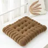 Coussin de biscuit créatif chaise épaissie Tatami salle à manger tapis de sol solide canapé maison coussin/oreiller décoratif