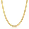 Catene 3mm Collana girocollo color oro per donna Ragazza Catena in acciaio inossidabile a spina di pesce Gioielli femminili Estensione da 16 pollici HDN2238243689