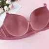 Xiushiren Plus Size Damen-BH 42–48 C D E Cup Unterwäsche ohne Polsterung Büstenhalter Komfort Damenunterwäsche mit umwandelbaren Trägern 211110