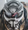 Motorradhelme Helm Flexible Streifenbeleuchtung Full Face DOT Hochwertige Casco Moto Depredador Bunte Linse