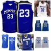 NIK1 NCAA College Memps Tigers Basketball Jersey 12 Райан Бойс 14 Исаия Морис 15 Лэнс Томас 2 Алекс Ломакс Сшит