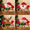 Fashion zonnebrilframes Cartoon Antler Old man Kerstmis vakantie feestje Creatieve cadeau speelgoedglazen