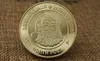 Santa Claus Wishing Coin Collectible Gold Plated Souvenir Coin North Pole Collection Gift Merry Christmas Commemorative Coin7800007