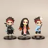 6 pics set Action Figures Models Anime Figures Kids Toy Doll High Quality Car Ornaments Child Collectible Toys Decoration Birthday Gift