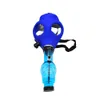 Silikonrör Creative Acrylic Gas Mask Bongs Tabacco Shisha Plastolja Brännare Vattenrör