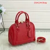 Cluny bB handbag women designer Bag colorful leather strap lAdylike FucHsia Bordeauxs Red cross-body classic Mono gram coated canv3388