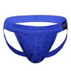 Mäns badkläder Mens Athletic Supporter Jockstrap Briper Wetlook Underkläder underbyxor underkläder Elastisk midjeband BULGE POUCH OPEN BUPANTIES