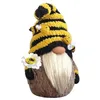 Bourdon été Gnome Gonks peluche poupée décoration de Noël bourdon tournesol gnomes suédois maison ferme cuisine décor