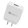 QC3.0 CE ETL certifié 9V 2A chargeur rapide adaptateur secteur USB prise ue US charge murale pour téléphone mobile
