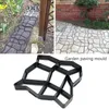 PCS DIY Beton Tuğla Plastik Kalıp Yolu Maker yeniden kullanılabilir çimento taş tasarım dökün