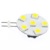 Lampada a LED G4 6LEDS 5050SMD Lampadina rotonda Dimmerabile 24 V 12V Tensione di lavoro super luminosa sotto armadietto
