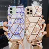 Crossbody Shockproof Electroplating Flowers Cases voor iPhone 12 Mini 11 PRO XS MAX XR SE2020 7 8 Plus Ketting Cord Lanyards Touw Telefoon Cover