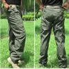 Combat Tactique Armée Militaire Noir Baggy Cargo Pantalons de survêtement pour hommes Pantalons actifs Pantalons de loisirs Vêtements pour hommes Salopette pour hommes 210518