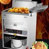 Verticaal gas Deeping machine met ￩￩n tank Commerical Oil Fryer gefrituurde kippenmaker knapperige frietfabrikant263p