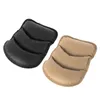 Car Organizer 2022 Soft PU Leather Auto Armrest Pads Cover Solid Color Vehicle Interior Styling Seat Protective Pad Drop