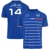 F1 Nieuwe teamuniformen Aangepaste racepoloshirts voor heren Casual fans Sneldrogende tops