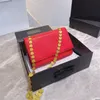 red formal clutch