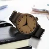 Orologi da polso 2021 Fashion Retro Cool Unique Wood Bamboo Uomo e donna Quarzo semplice orologio da polso in legno Relogio Masculino Lover Watches