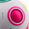 pop it fidget palla giocattolo squishy Commercio all'ingrosso Nuovo giocattolo cubo magico a forma di strano Giocattolo da scrivania Antistress Pallone arcobaleno Calcio Puzzle Sollievo