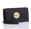 العلامة التجارية Mimco Wallet Women Pu Leather Prests محفظة كبيرة مكياج أكياس مستحضرات التجميل سيدات كلاسيكية التسوق المسائية Bag246a