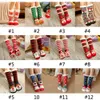 Kerst sokken cartoon vrouwen antislip vloer sokken warme herfst en winter verdikking plus fluwelen thuis slippers sok decoraties llb12355